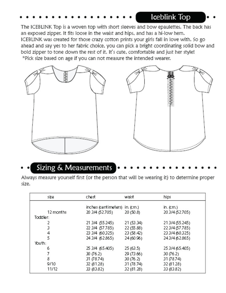 iceblinksizing